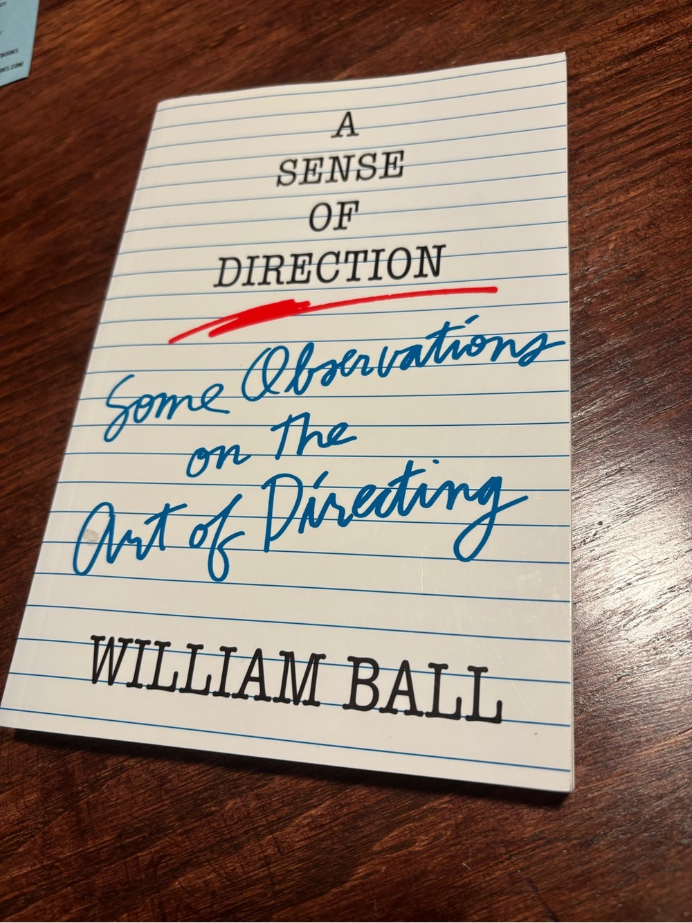 “A Sense of Direction” by William Ball